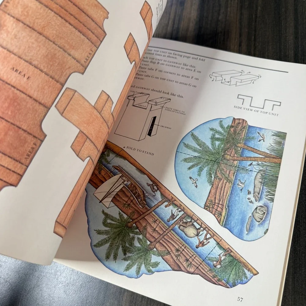 The Metropolitan Museum of Art Activity Book Crafts Games Puzzles 1983 Osa Brown